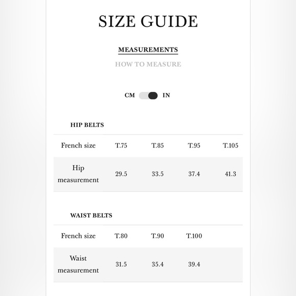 Sezane Cowhide Leather Jones Belt - Picture 11 of 11